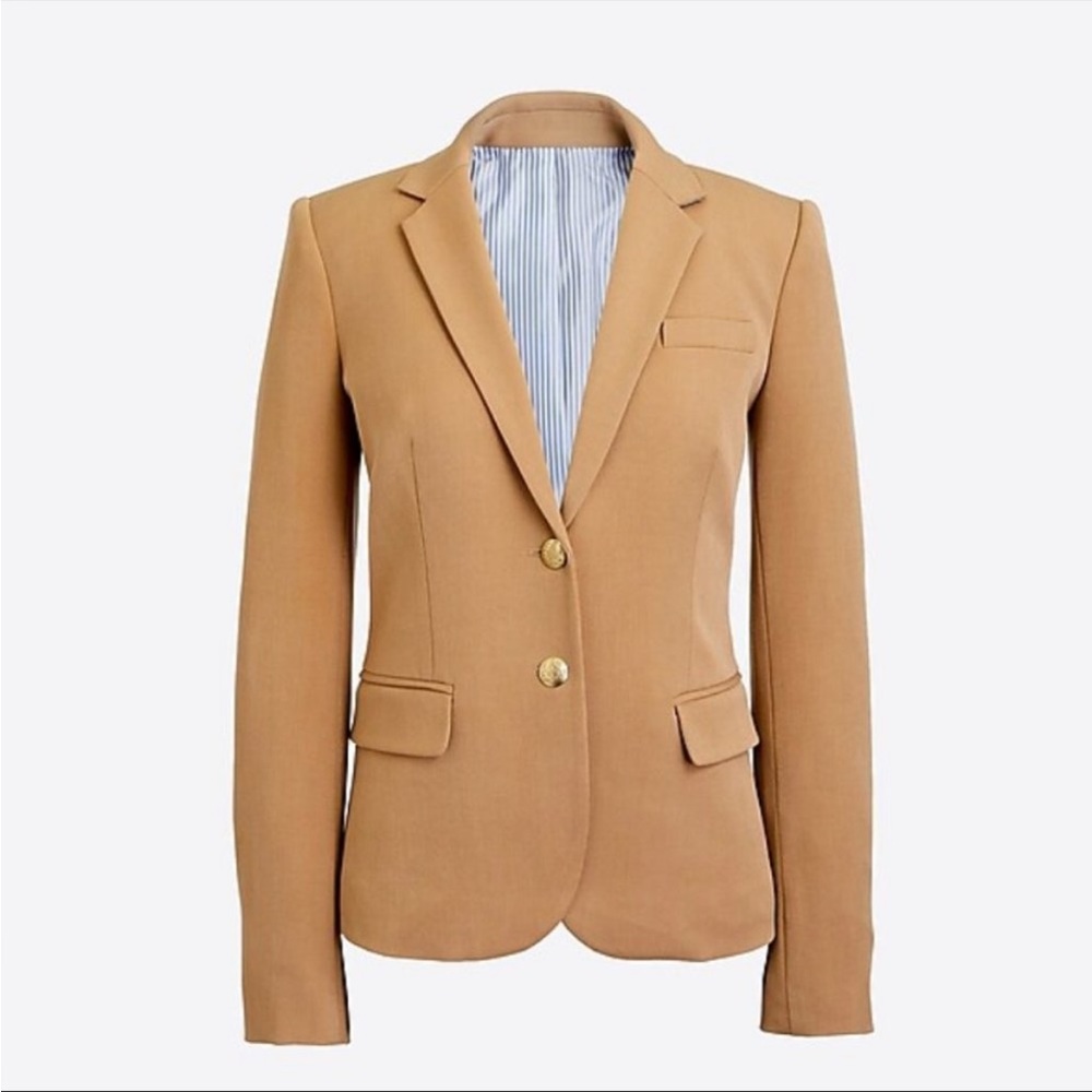 J Crew Mercantile Camel Blazer Jacket - Size 8